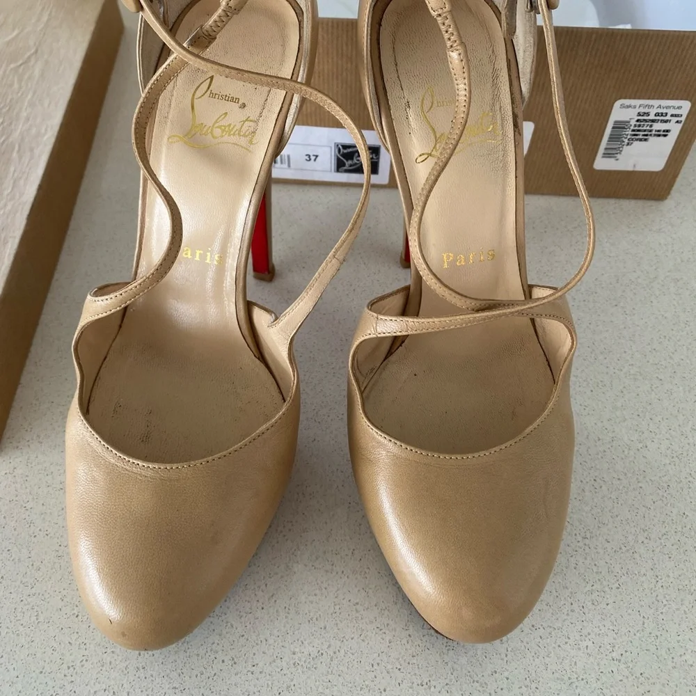 Christian Louboutins borghese cord 37 price to sell ! - Picture 15 of 16